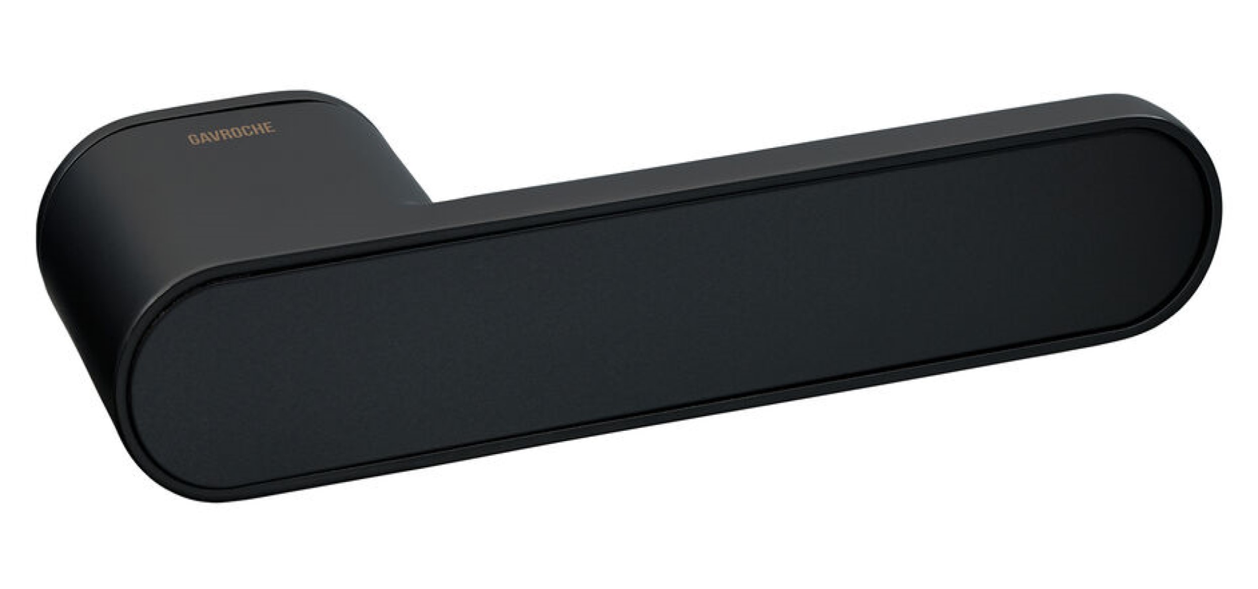 Ручка дверная GAVROCHE GR CLICK BLACK BLACK(чëрный/чëрный)